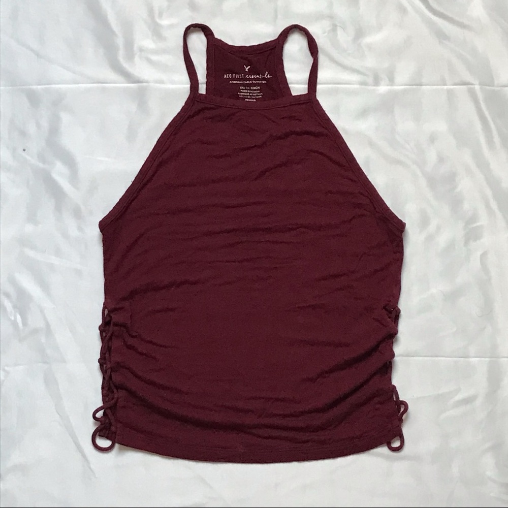American Eagle Side Lace Tank Top